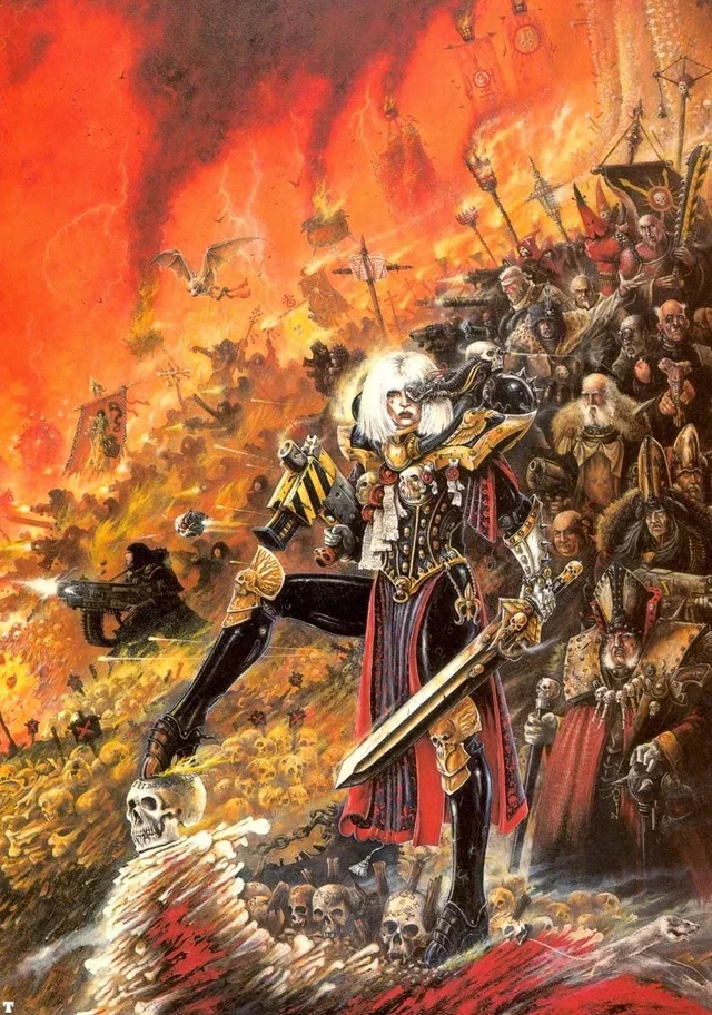 John Blanche's Iconic Sister of Battle